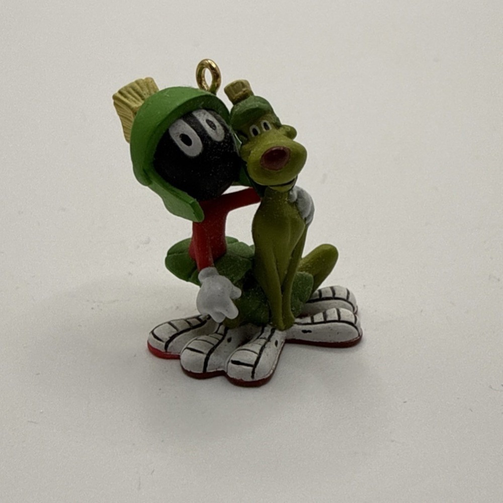 Marvin the Martian Miniature Hallmark K-9 1999 Looney Tunes Ornament 1998 No Box